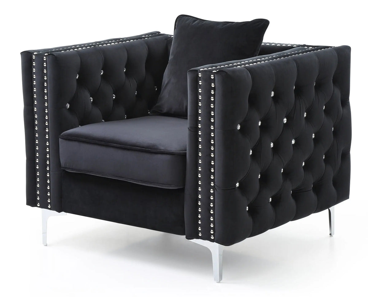 Tufted Design Chair Glory Furniture