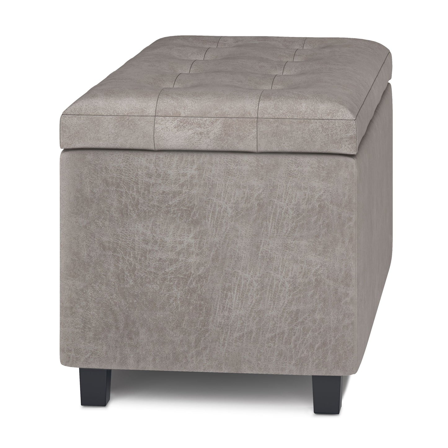 Cosmopolitan - Upholstered Storage Ottoman Simpli-Home