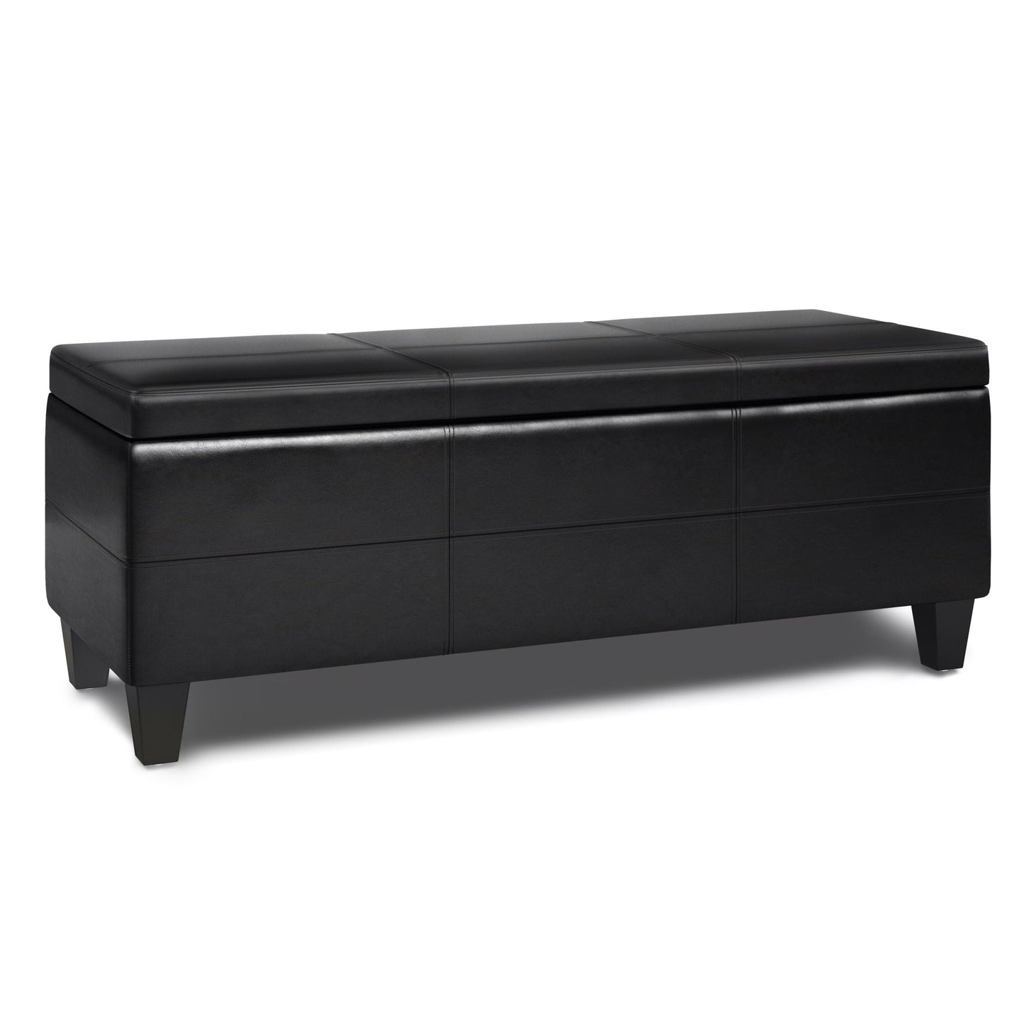 Afton - Large Storage Ottoman Bench Simpli-Home
