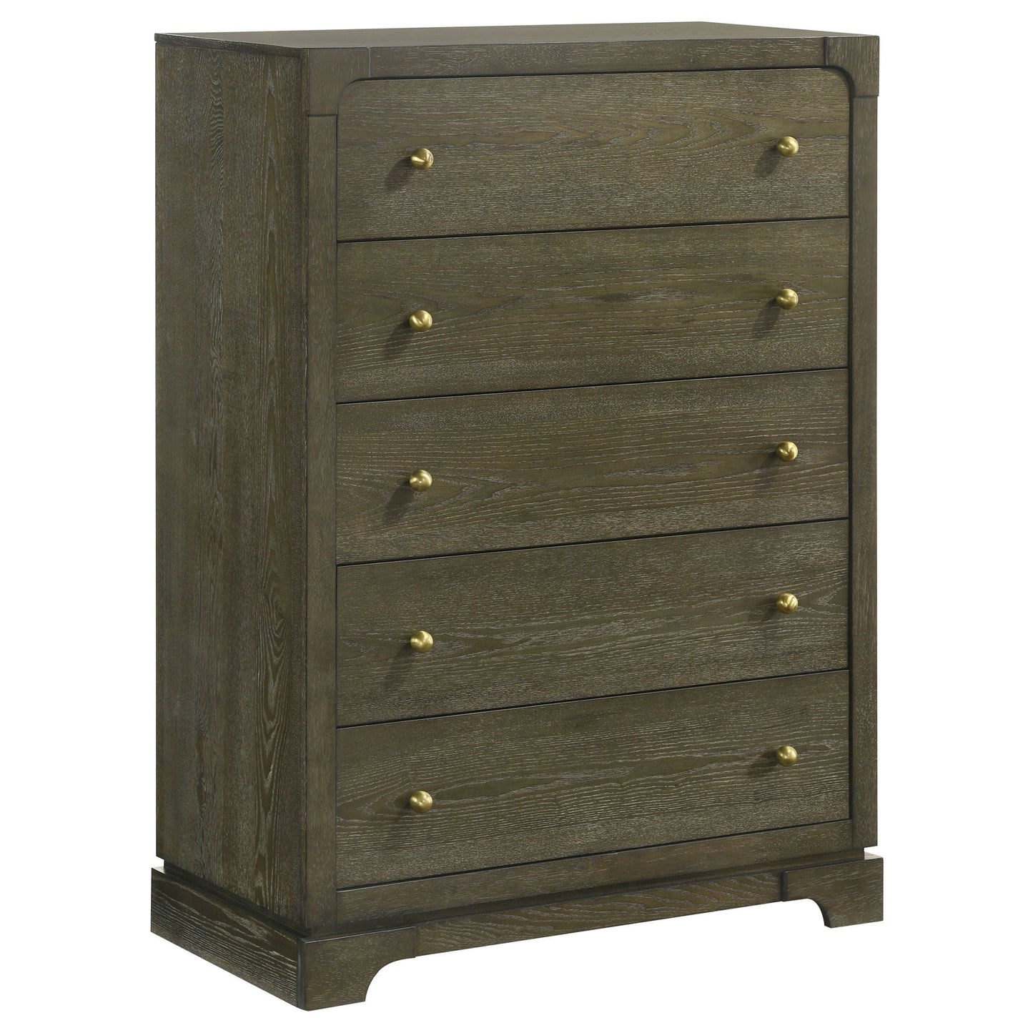Gran Park - 5-Drawer Bedroom Chest Of Drawers - Dark Cocoa Coaster Fine Furniture