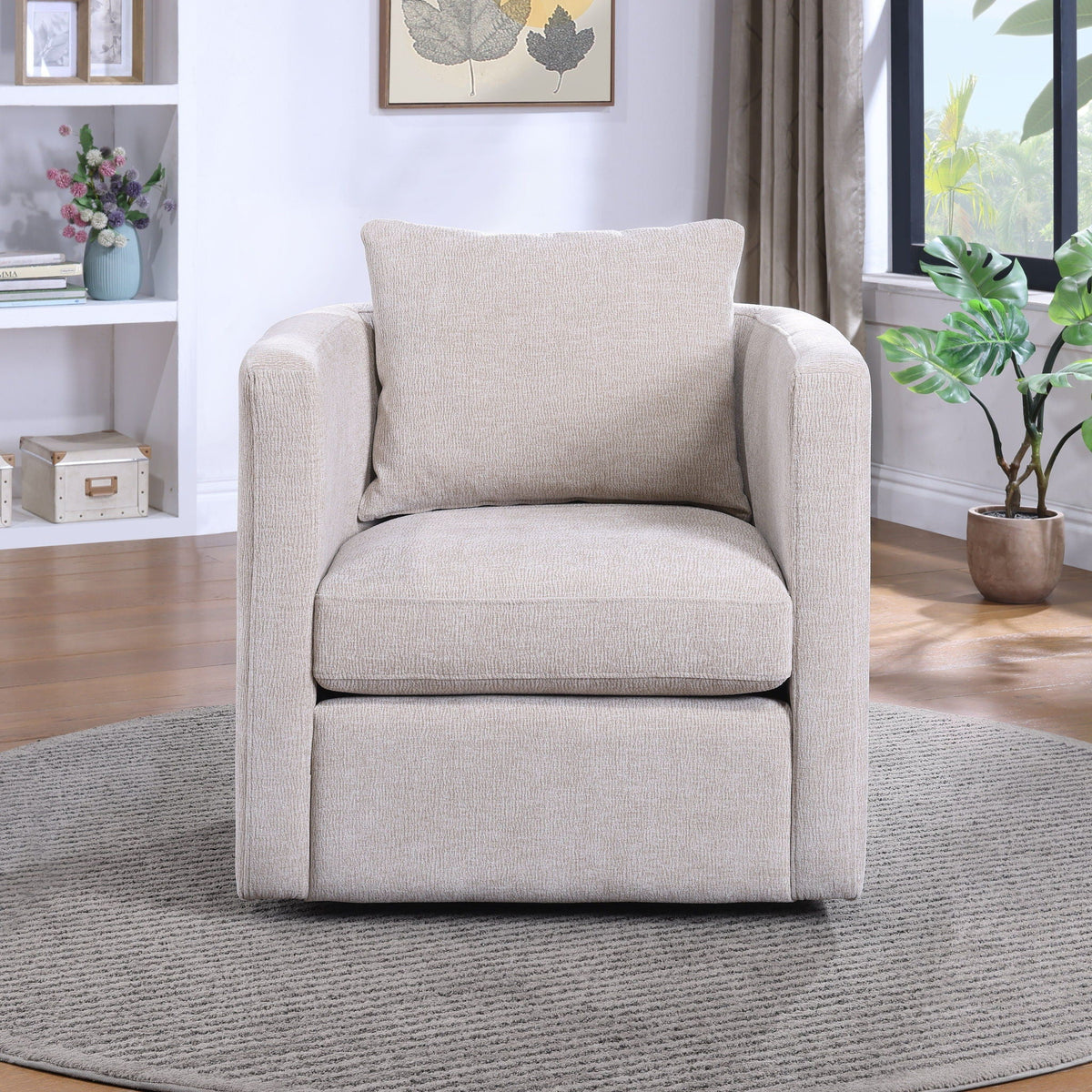 Sutton - Swivel Barrel Chair Ridgecrest Home