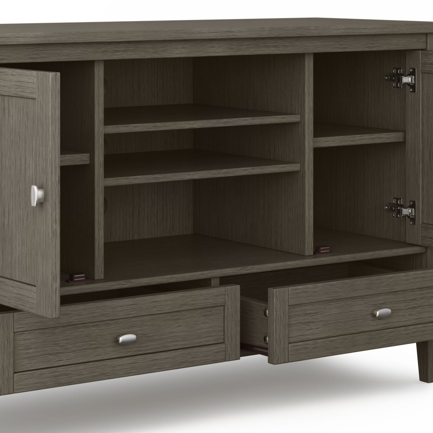 Warm Shaker - TV Media Stand Handcrafted Simpli-Home