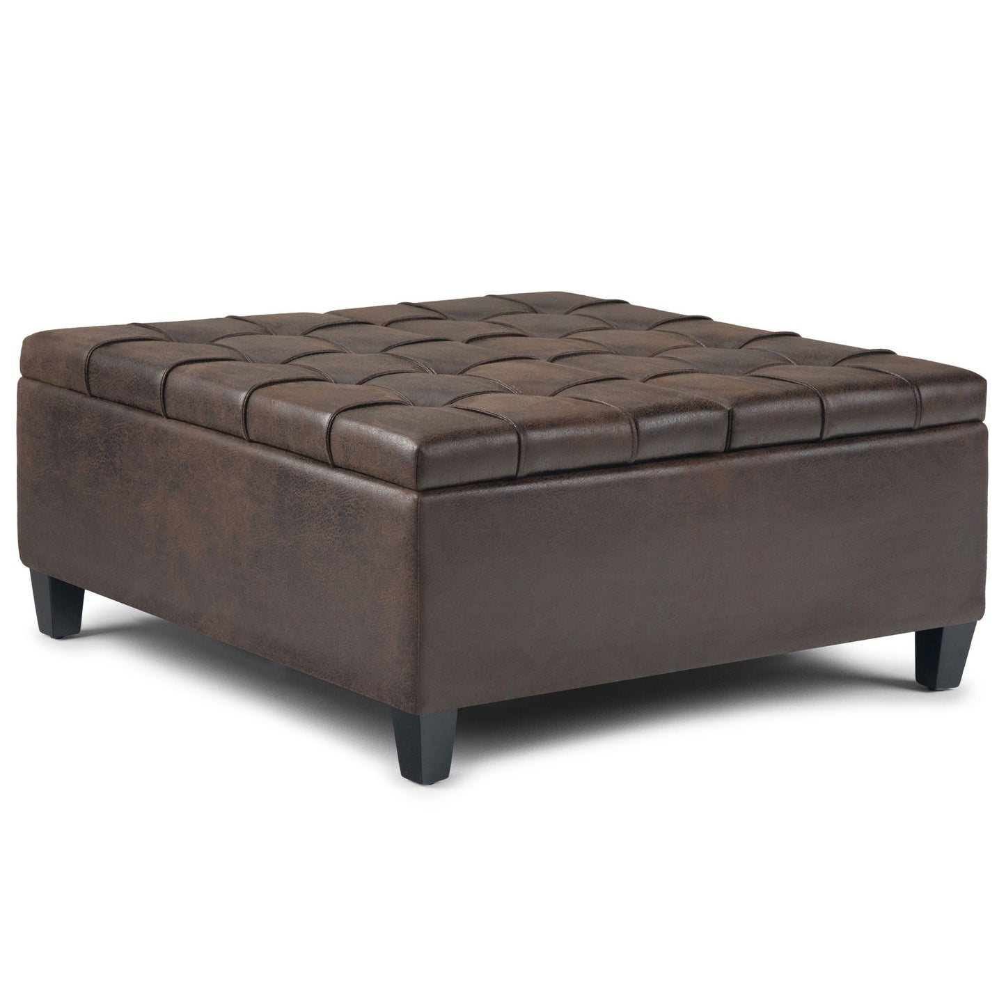 Harrison - Large Coffee Table Storage Ottoman Simpli-Home