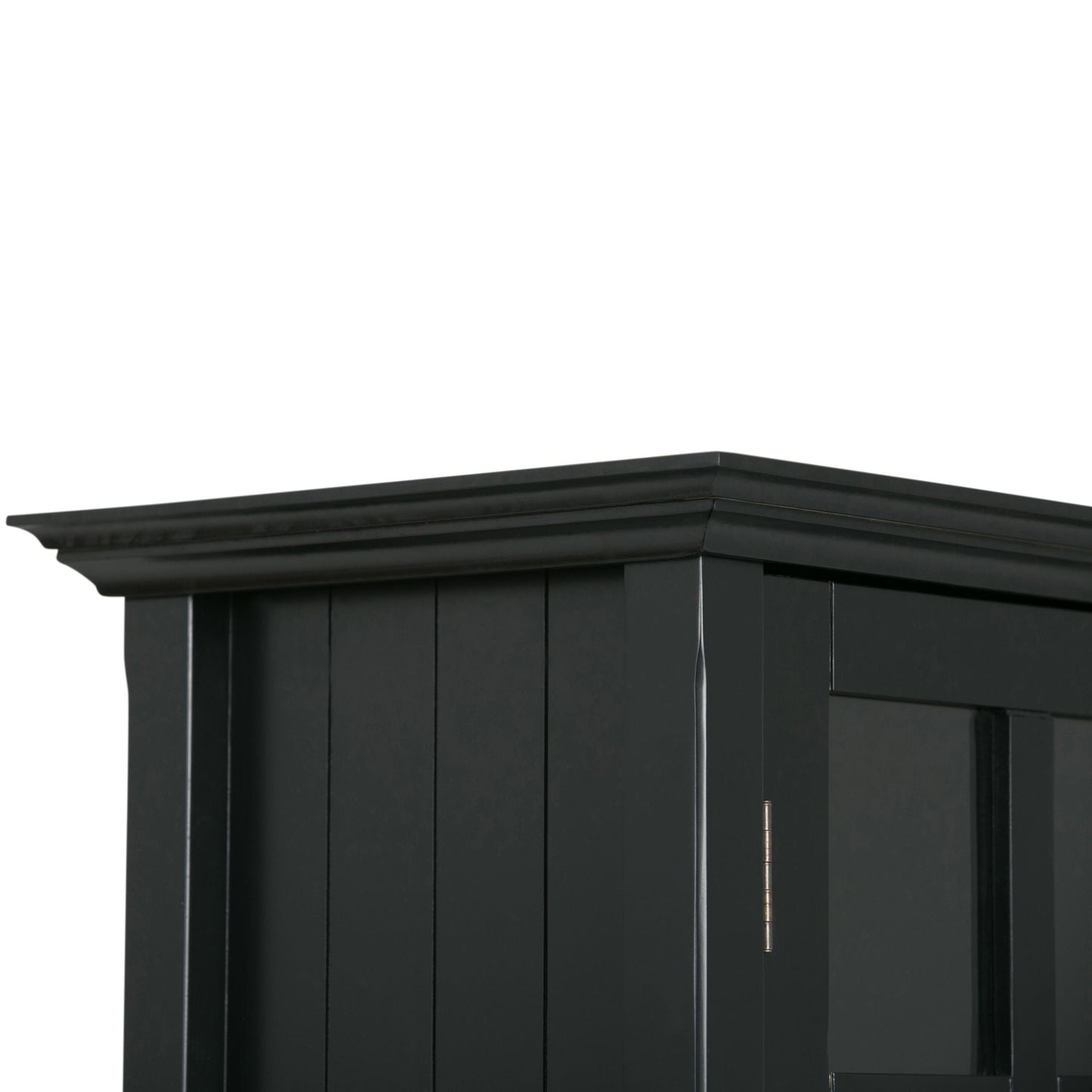 Acadian - Medium Storage Cabinet, Handcrafted Simpli-Home