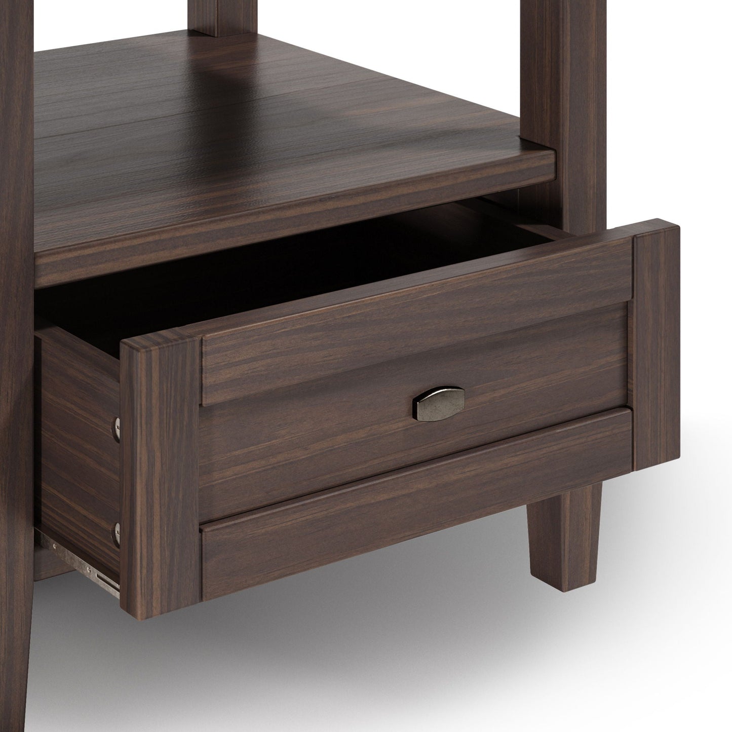 Warm Shaker - End Table - Warm Walnut Brown Simpli-Home