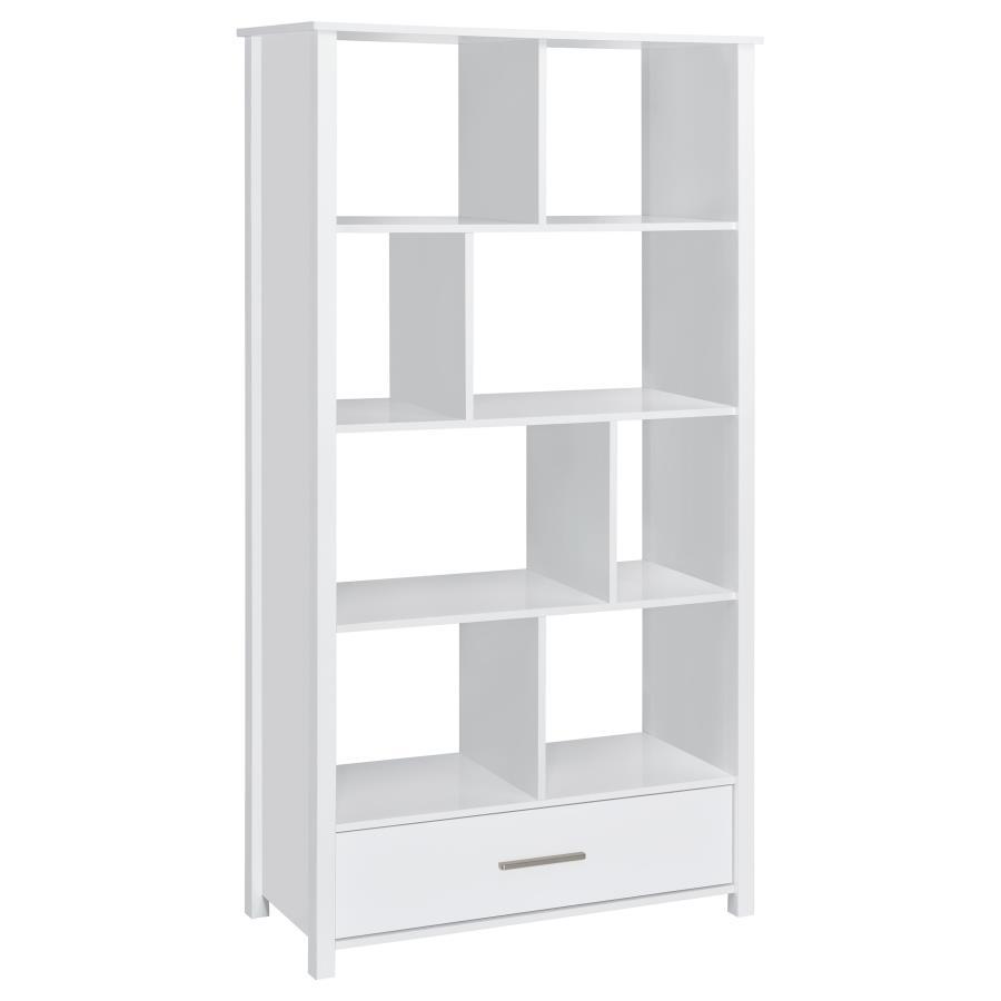 Dylan - 4-Shelf Storage Bookshelf CoasterEssence
