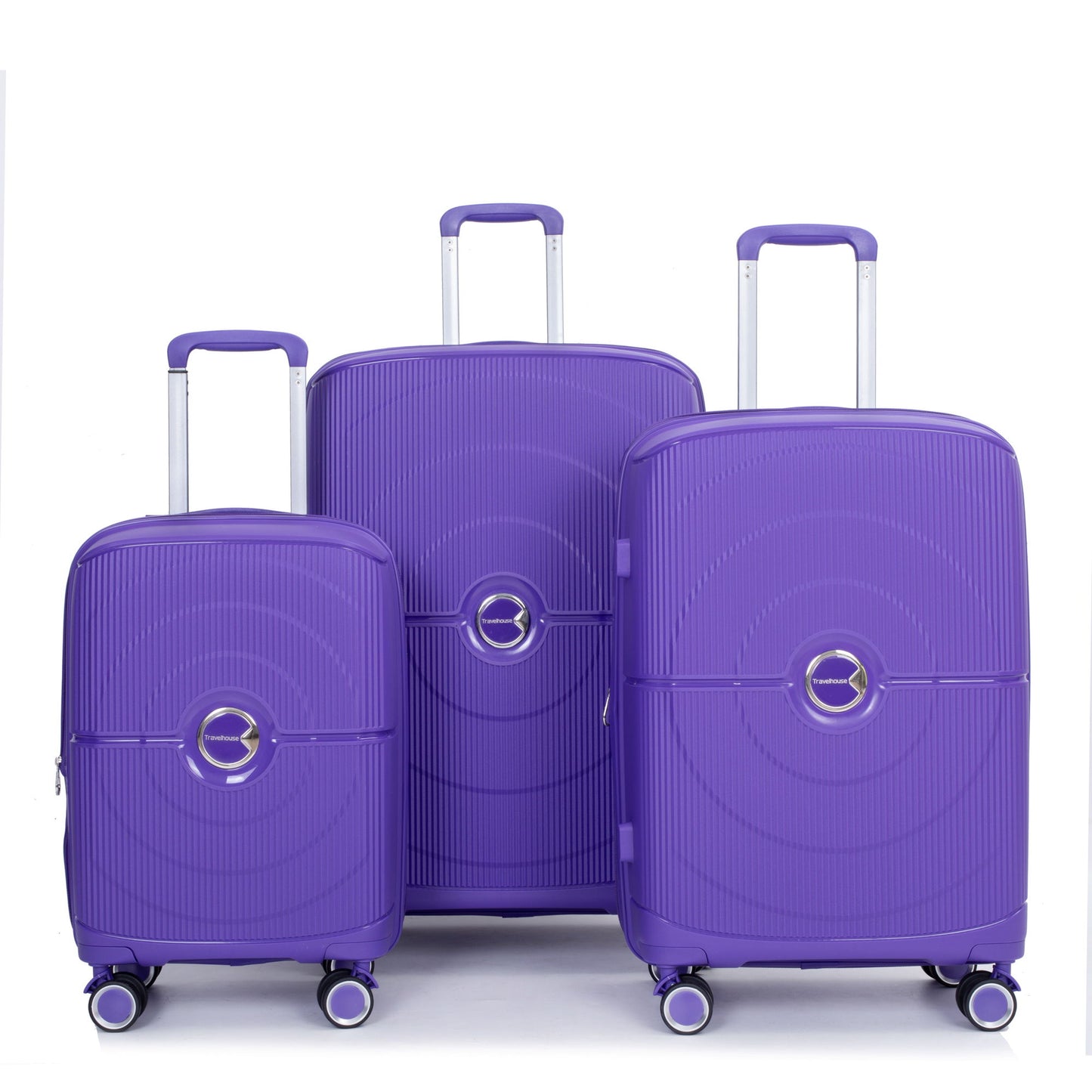 Expandable Hardshell Suitcase Double Spinner Wheels Luggage Sets Daily Nest