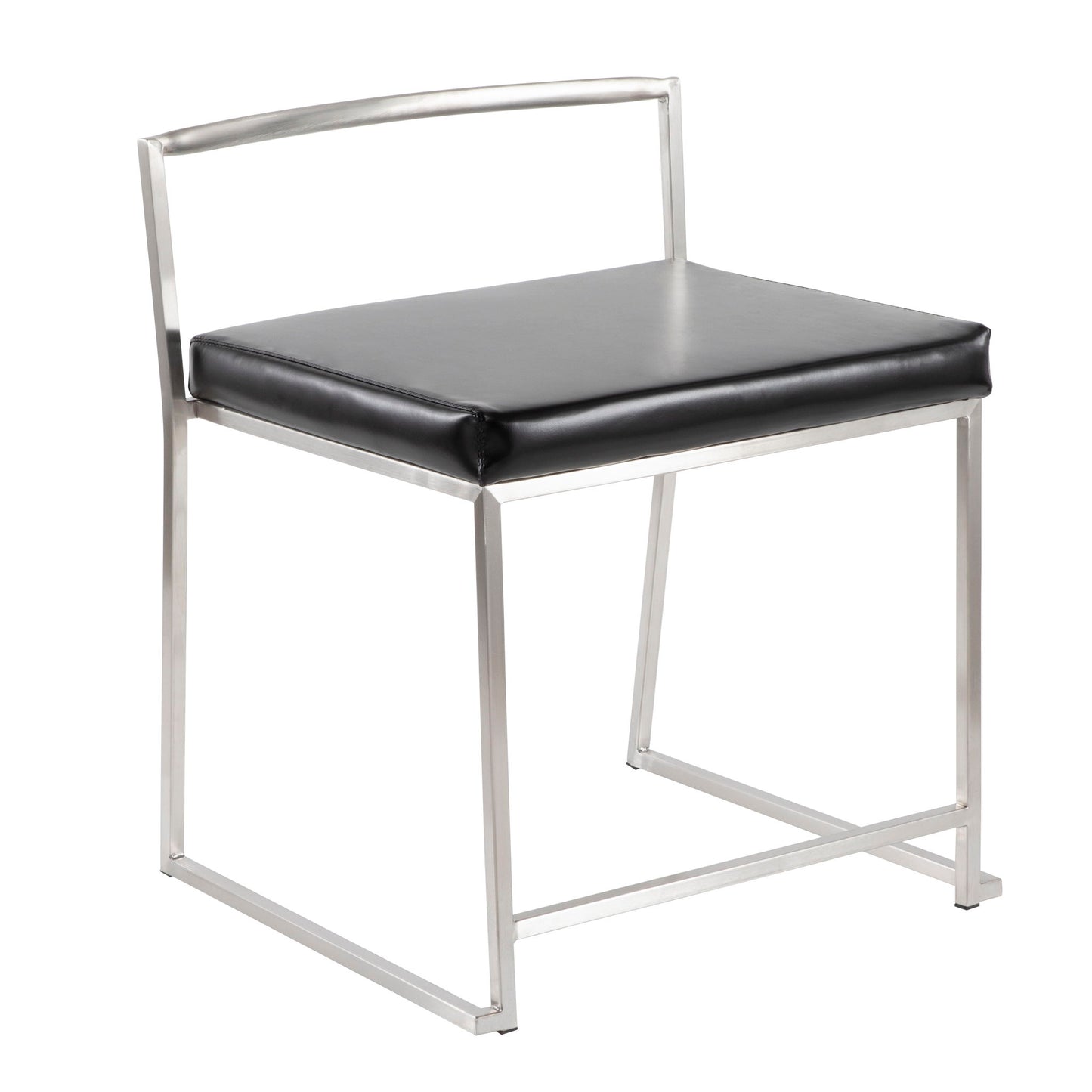 Fuji - Contemporary Stackable Dining Chair (Set of 2) Lumi Source