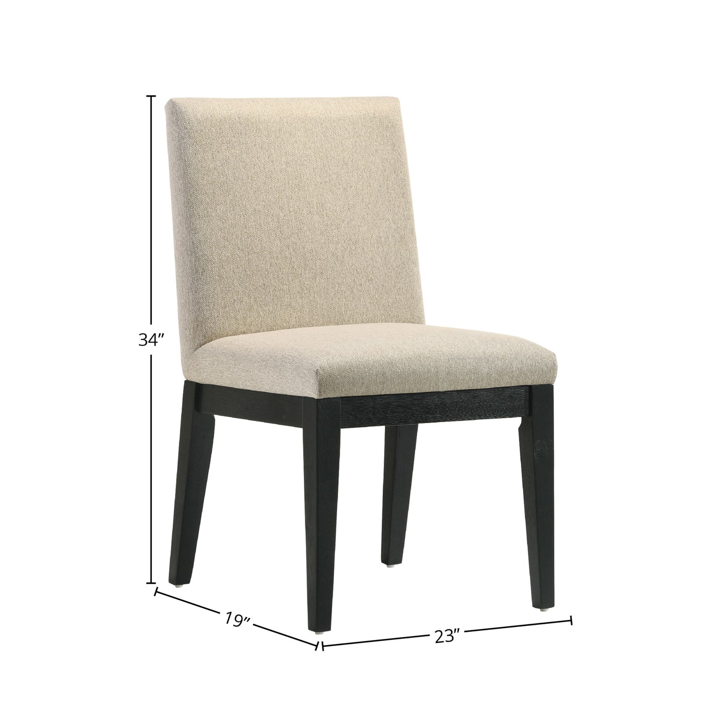 Froja - Side Chair (Set of 2) - Beige Acme