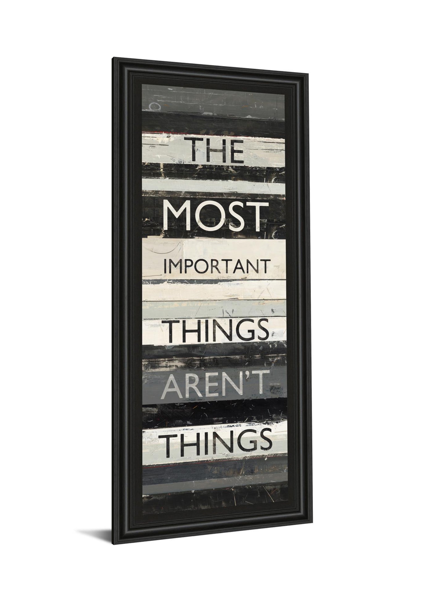 Zephry Quote Il By Mike Schick - Mirror Framed Print Wall Art - Black Classy Living