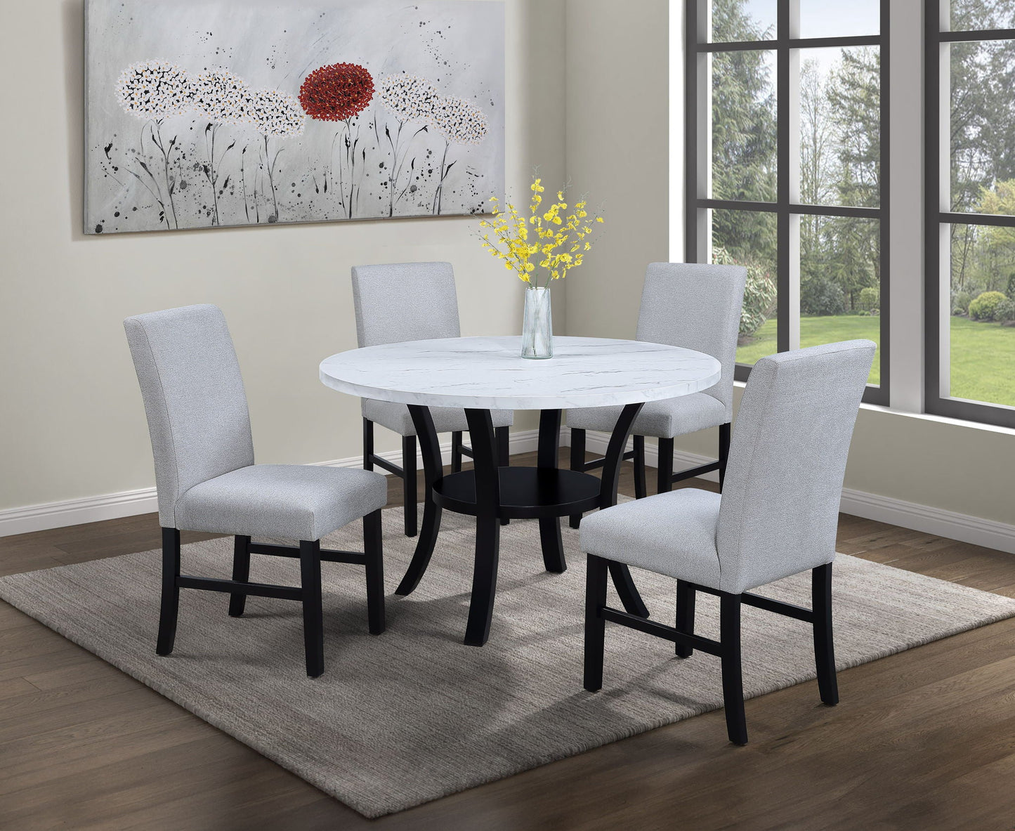 Isla - Dining Chair (Set of 2) - Pearl Silver Crown Mark