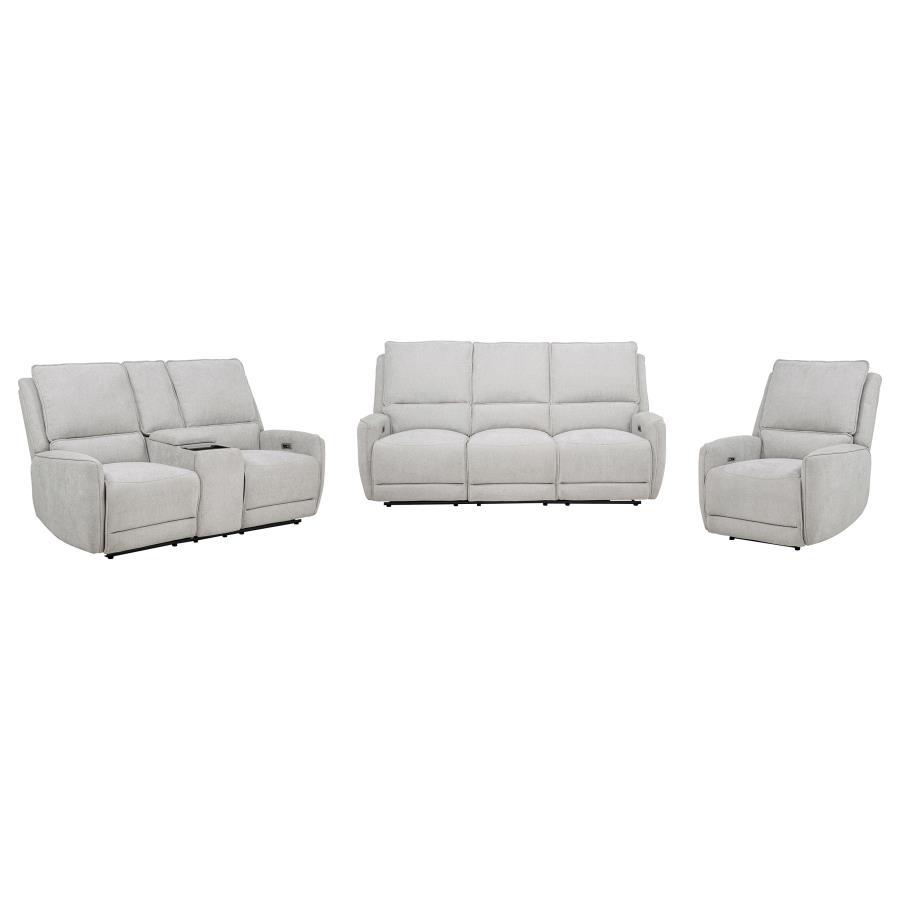 Sylmar - Chenille Power Reclining Sofa Set Coaster Fine Furniture