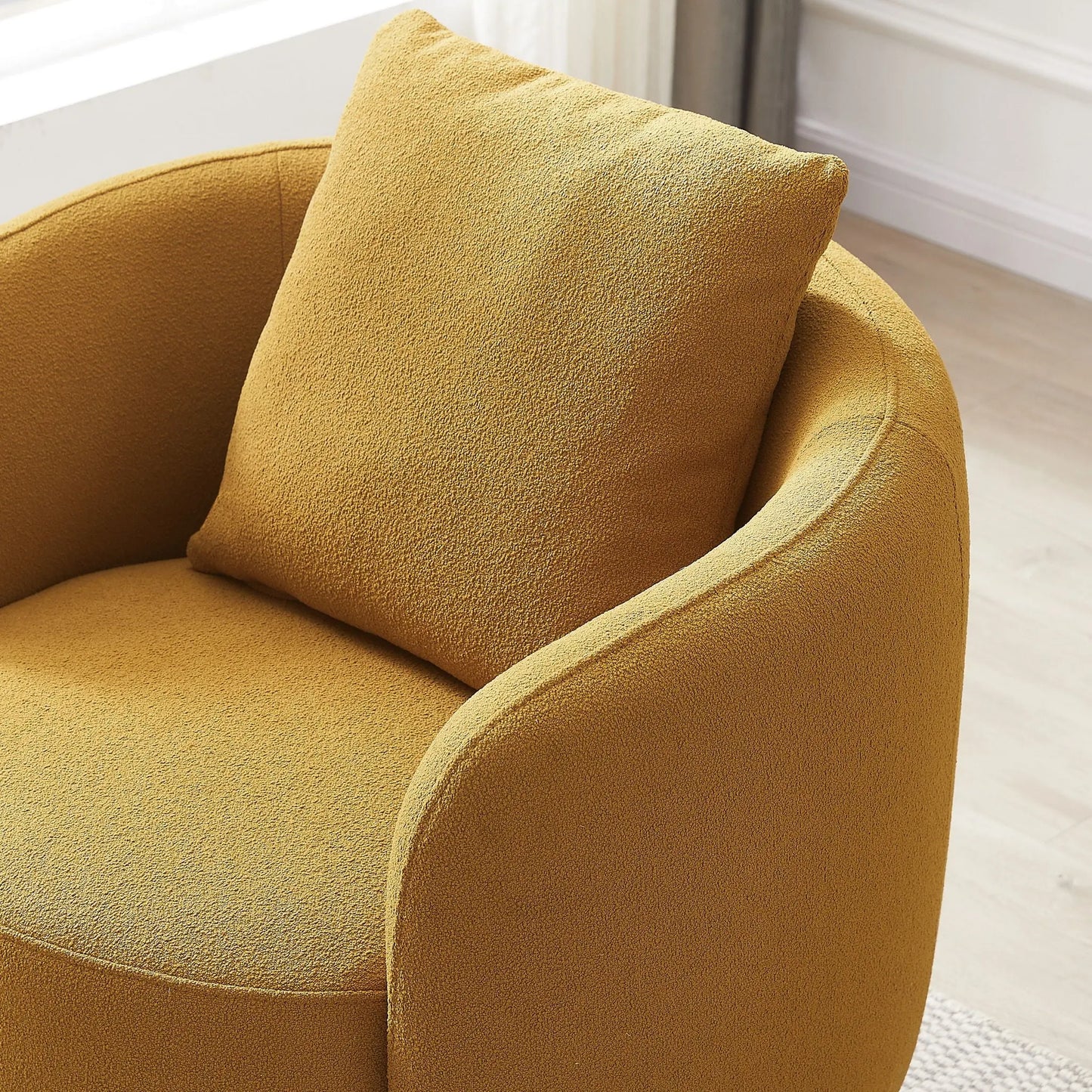 Dylan - Boucle Lounge Chair Ashcroft Furniture