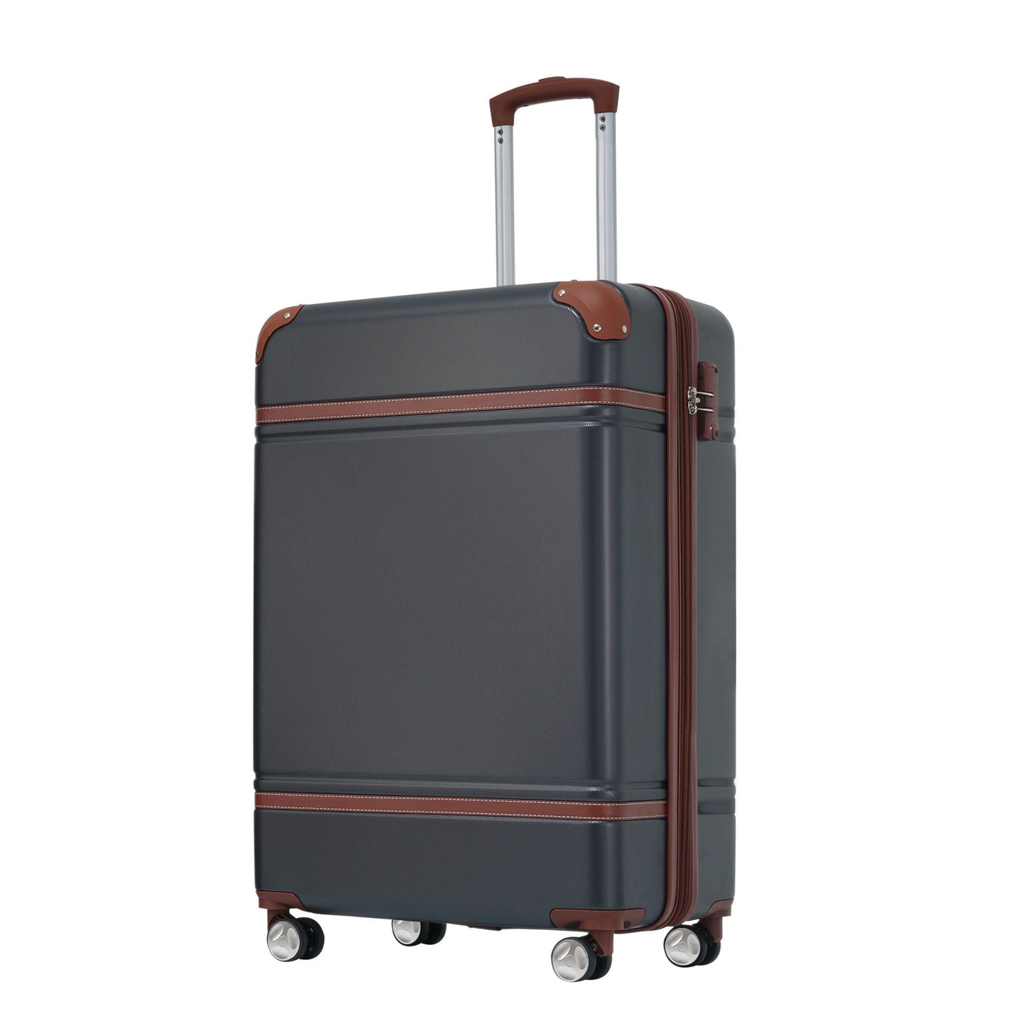 20" Luggage 1 Piece With Tsa Lock, Lightweight Suitcase Spinner Wheels, Carry On Vintage Luggage Daily Nest