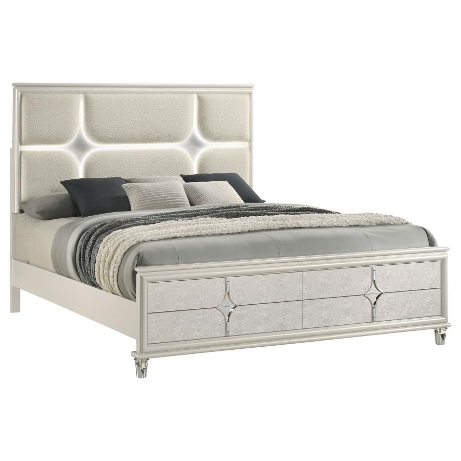 Olivia - Panel Bed LED Headboard Coaster Fine Furniture