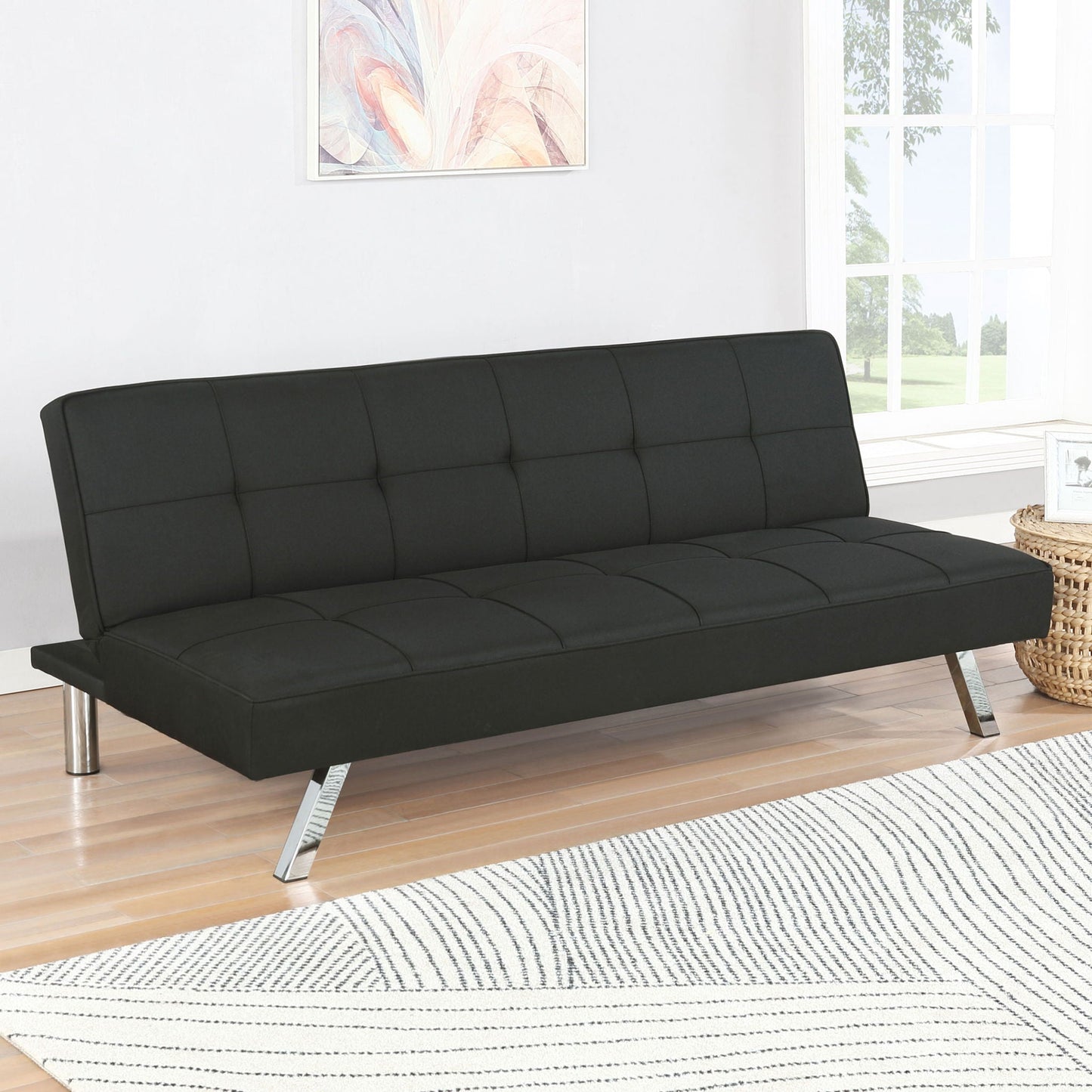Joel - Tufted Convertible Sofa Bed Furniture Max