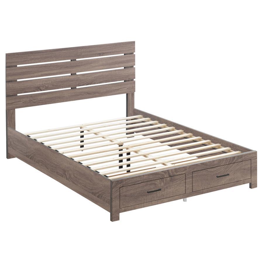 Brantford - Wood Storage Panel Bed CoasterEveryday