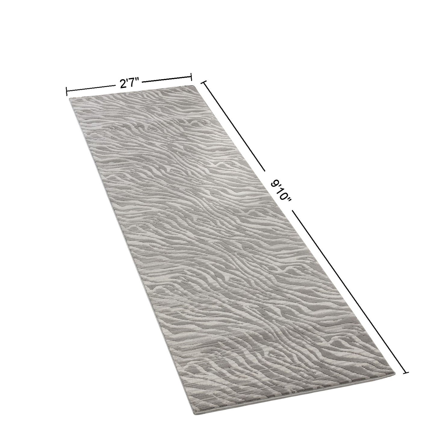 Geometrix - Contemporary Rug With Geometric 3D Effect Icona Home Decor