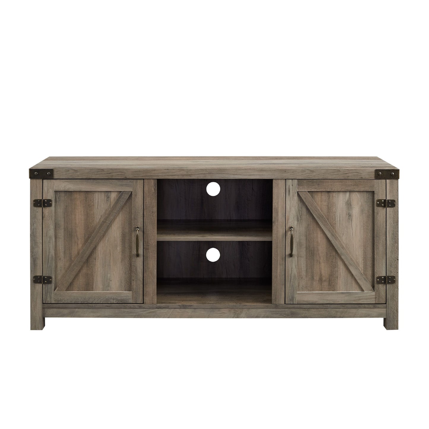 Farmhouse Barn Door TV Stand For TVs Up To 65" Walker Edison