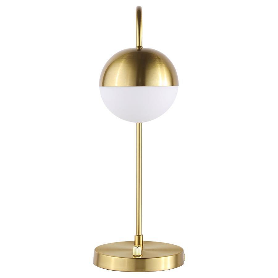 Merrick - Spherical Arched Bedside Table Lamp - Gold Coaster Fine Furniture