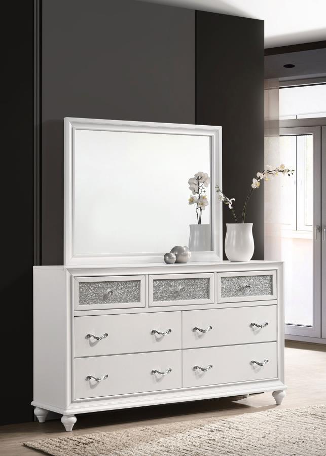 Barzini - 7-drawer Dresser With Mirror CoasterEveryday