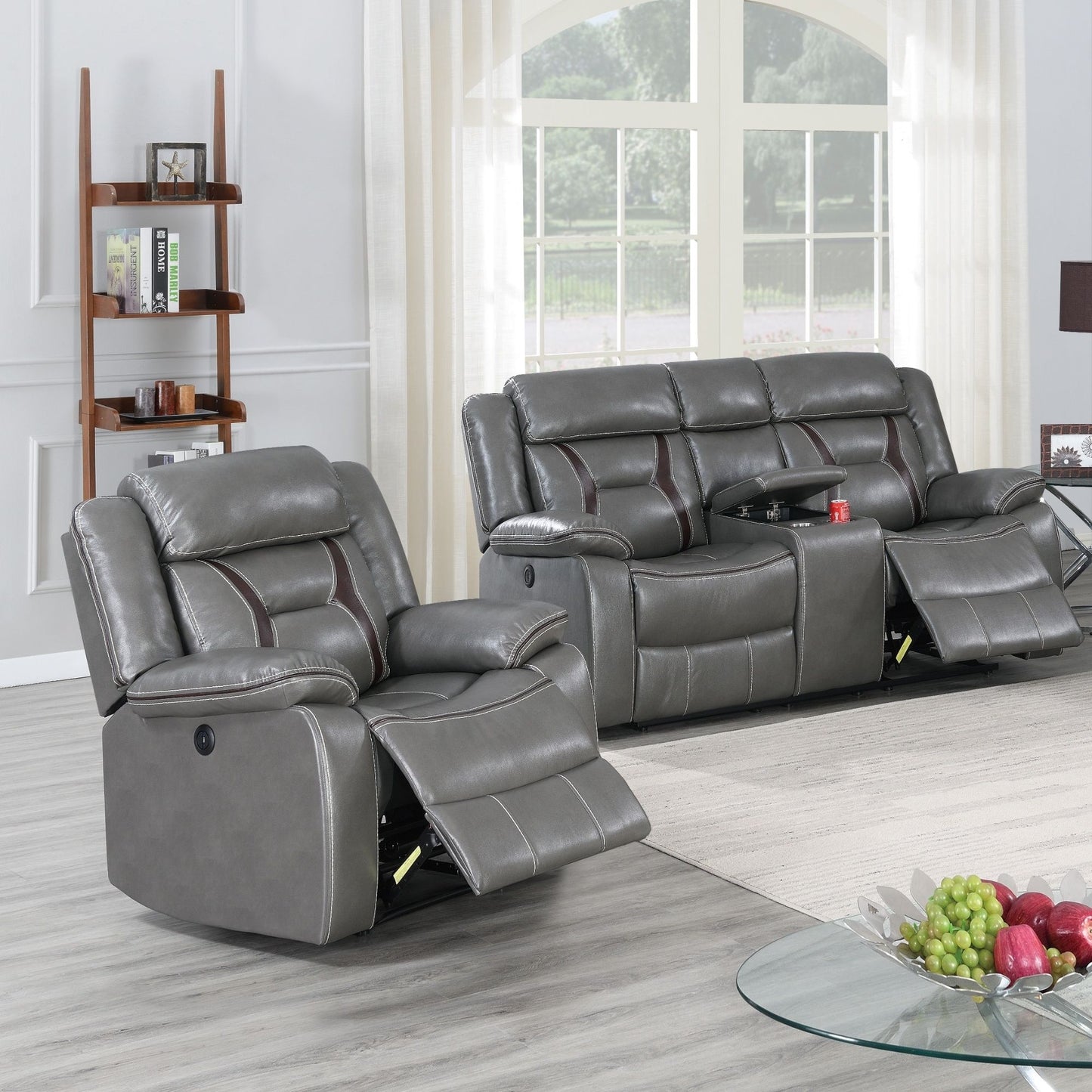 Living Room Set With Pillow Armrest And Tufted Backrest Home Essentials