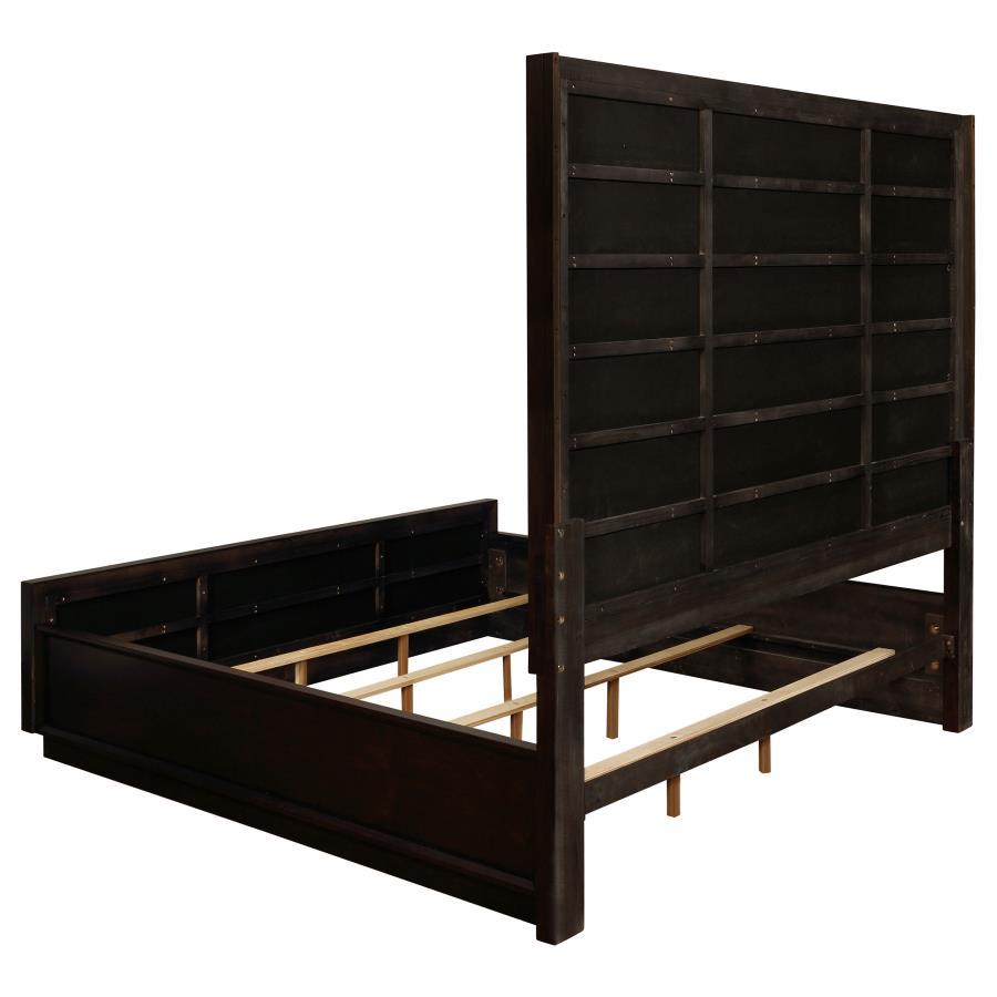 Durango - Wood Panel Bed CoasterElevations