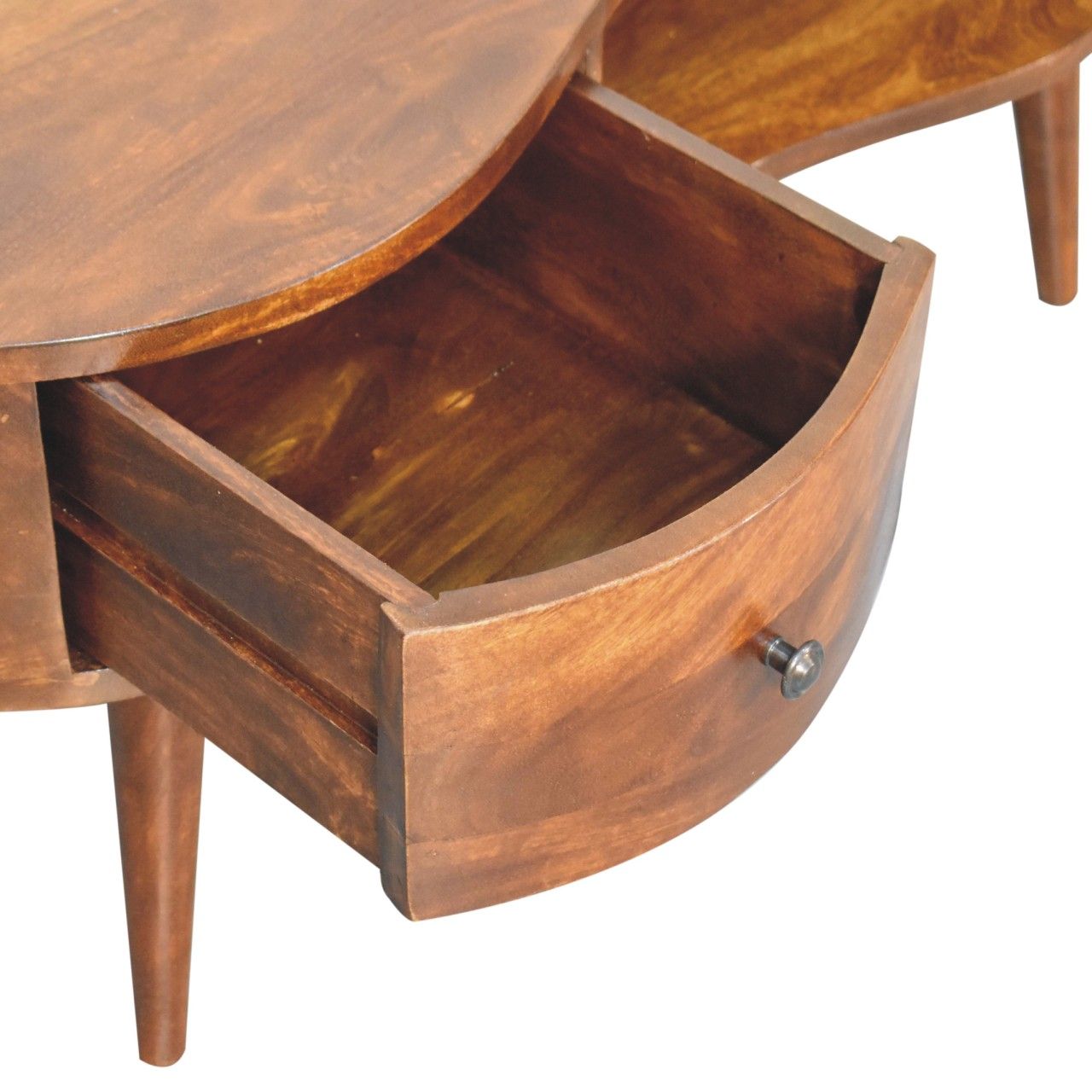 Wave Coffee Table With 1 Drawer Artisan Furniture