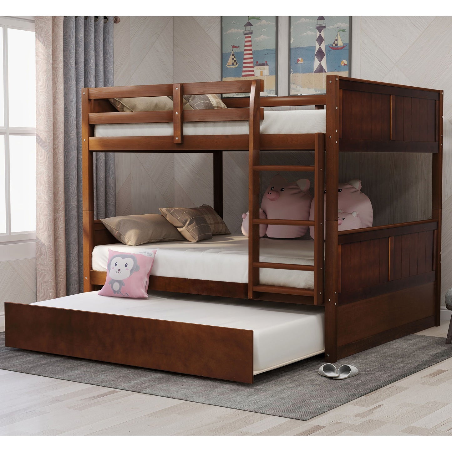 Bunk Bed With Twin Size Trundle DreamHaus