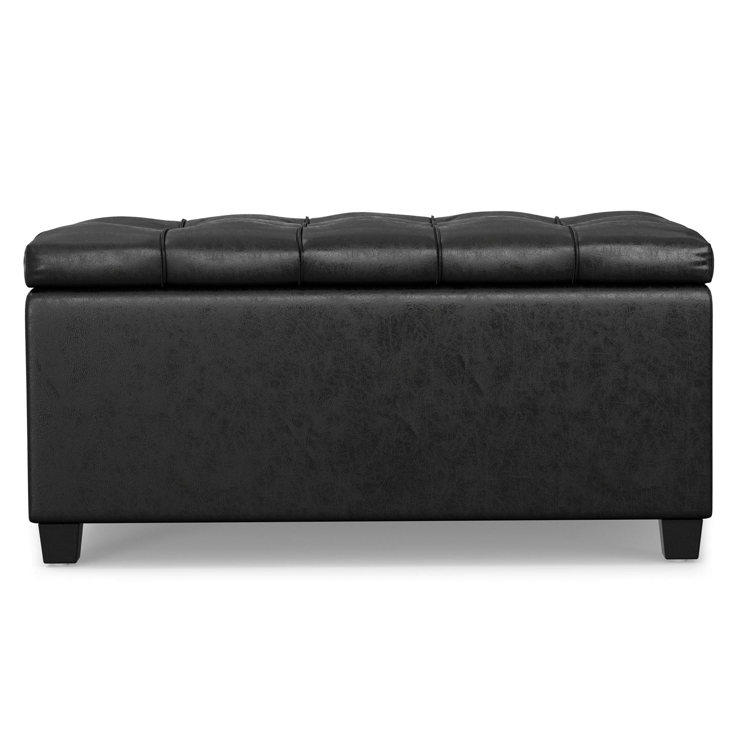 Sienna - Transitional Storage Ottoman Bench Simpli-Home