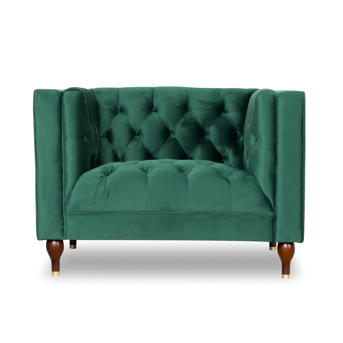 Evelyn - Mid-Century Modern Tufted Back Lounge Chair Ashcroft Furniture