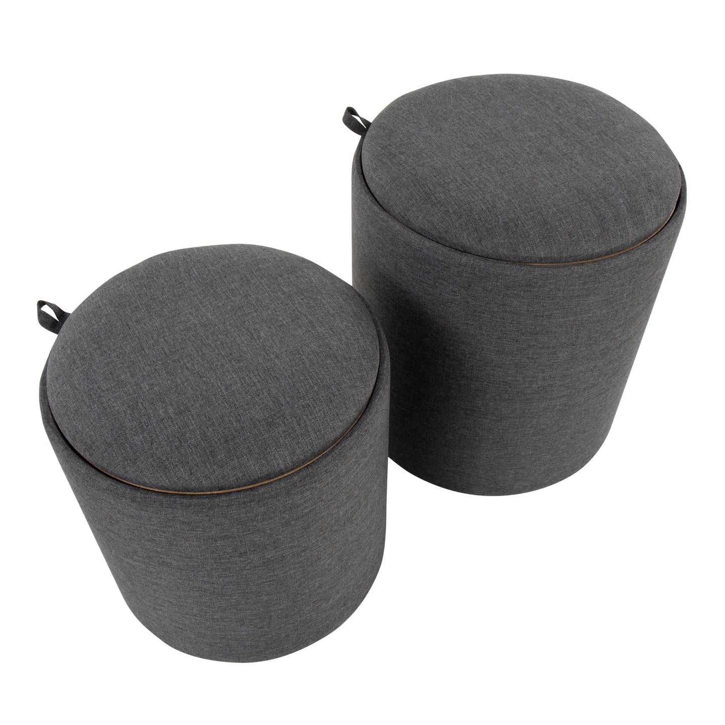 Tray - Contemporary Nesting Ottoman Set Lumi Source