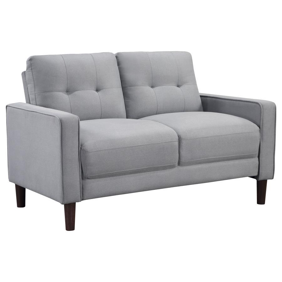 Bowen - Upholstered Track Arm Tufted Loveseat Coaster Fine Furniture