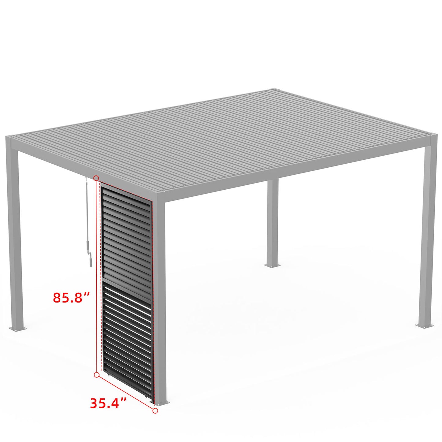 Louver Grille Frame & Louvers Home Essentials