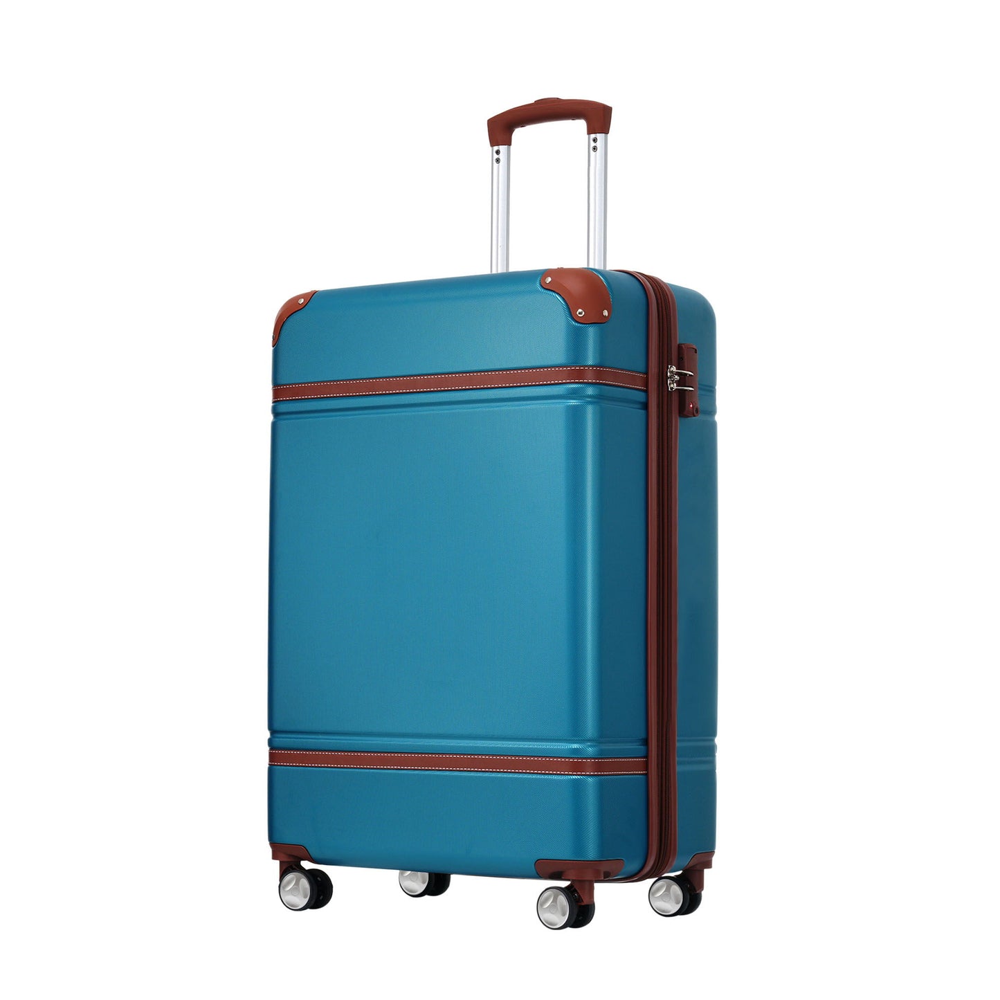 20" Luggage 1 Piece With Tsa Lock, Lightweight Suitcase Spinner Wheels, Carry On Vintage Luggage Daily Nest