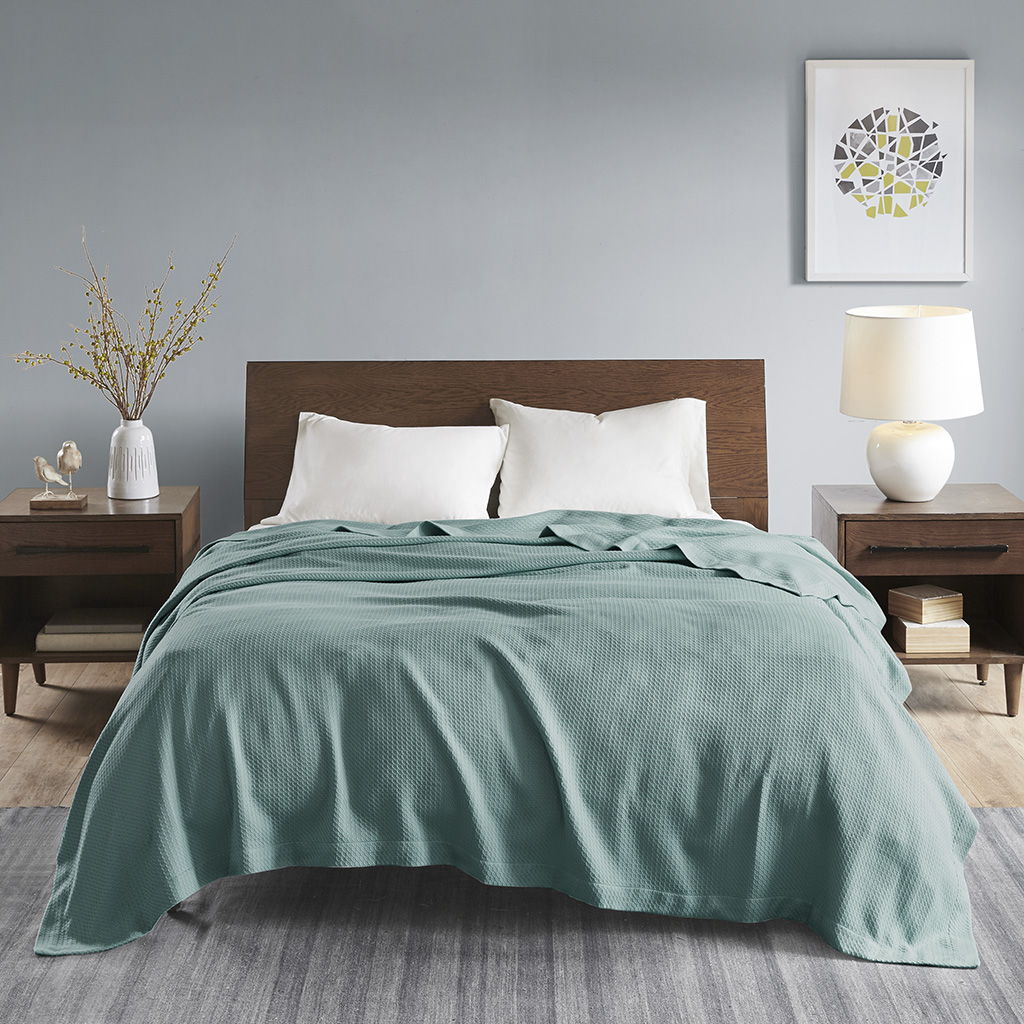 Twin Egyptian Blanket - Teal Madison Park
