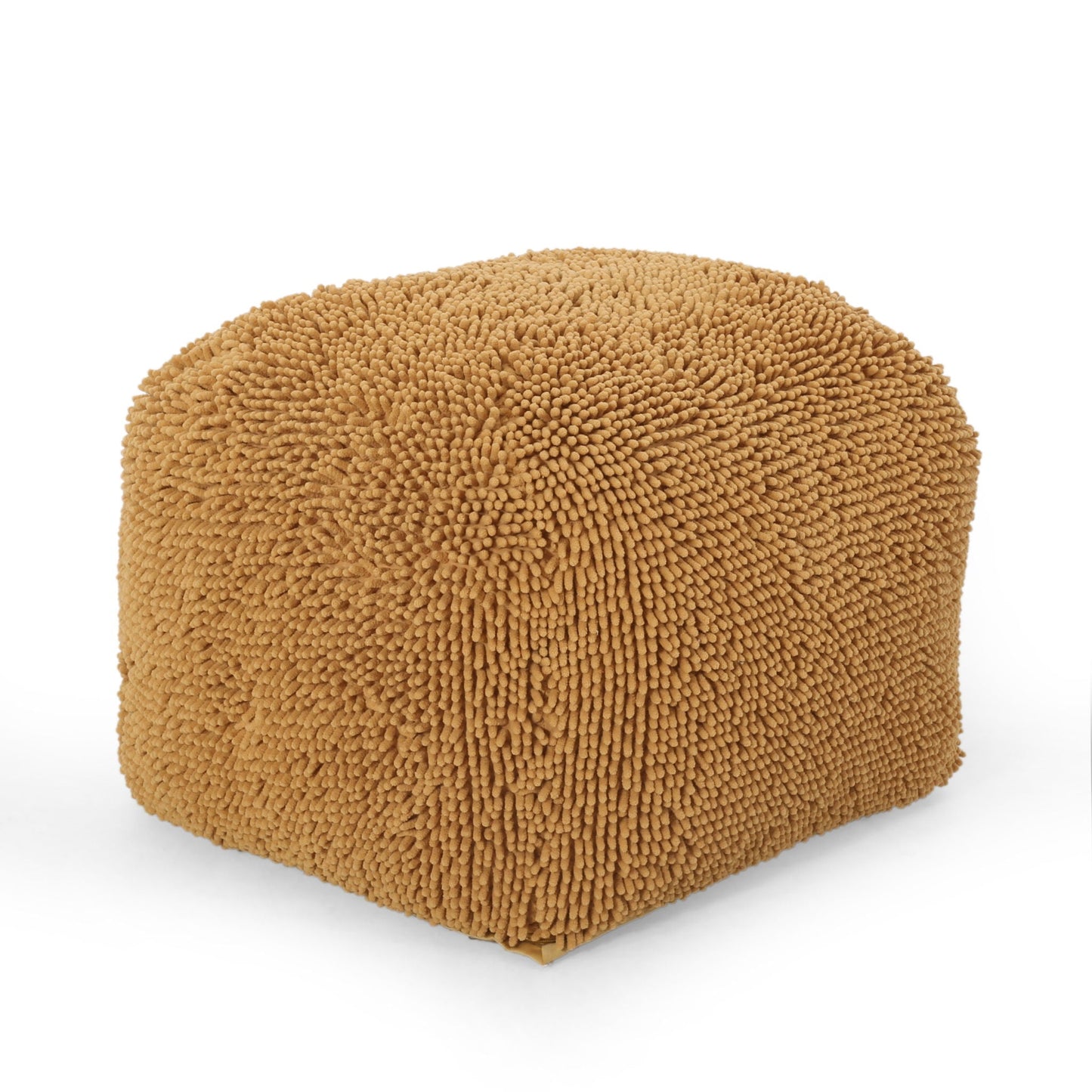 Spongy Microfiber Square Pouf Soft Seating Home Essentials