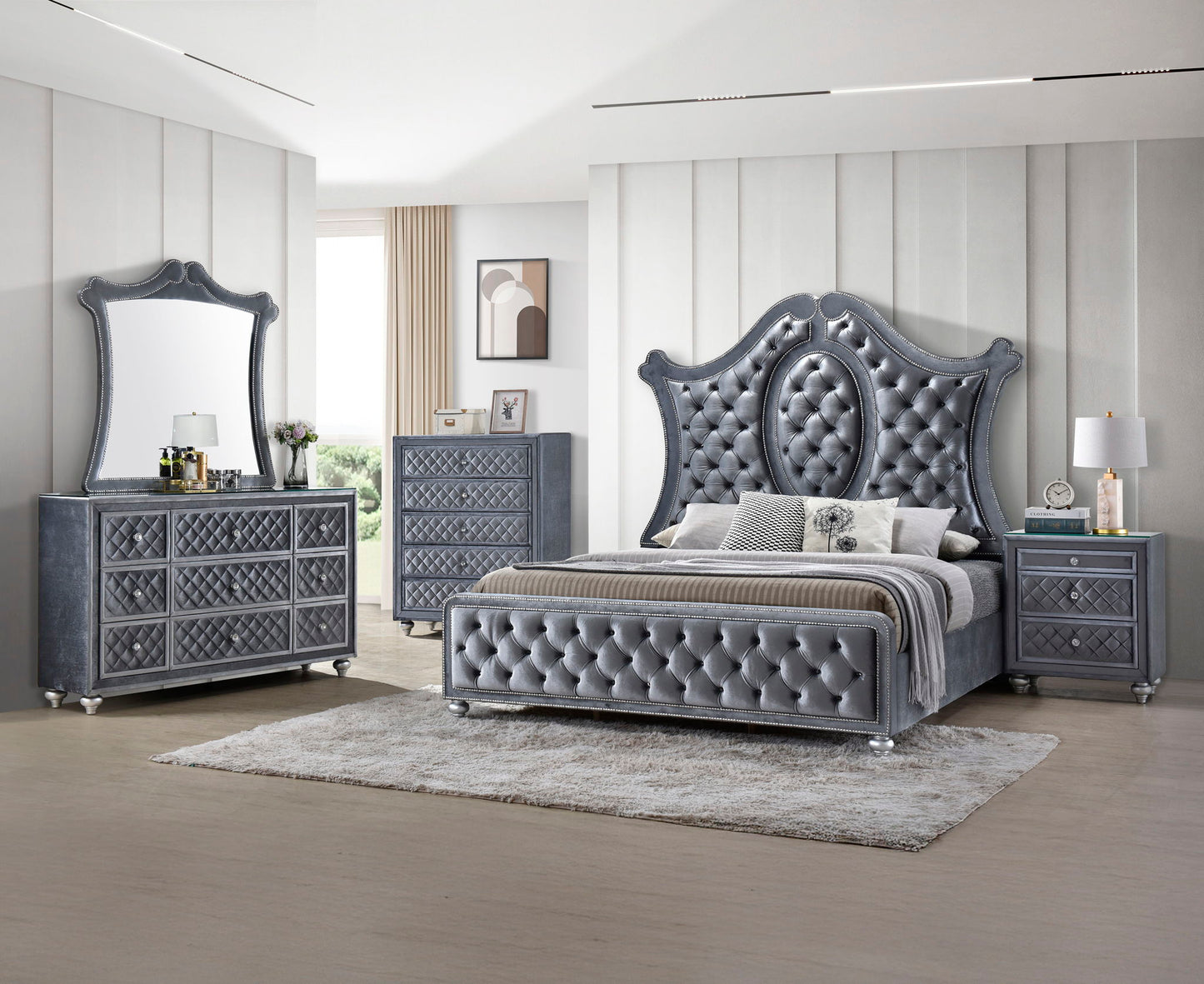 Cameo - Bedroom Set Crown Mark