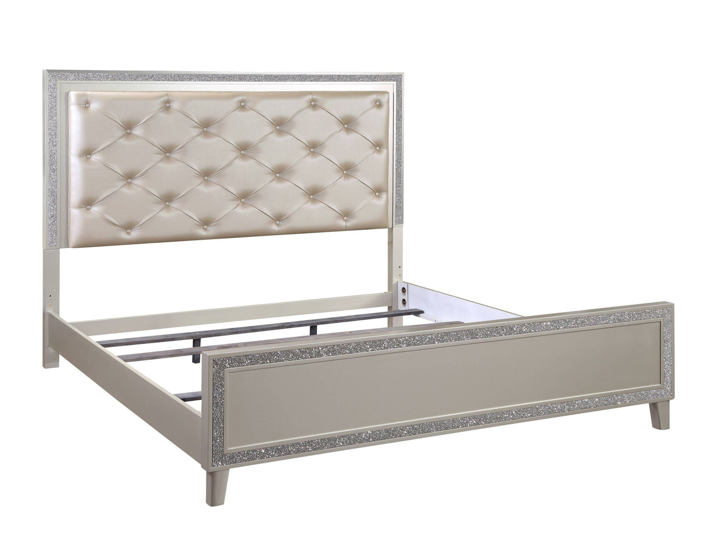 Sliverfluff - Bed With LED Acme