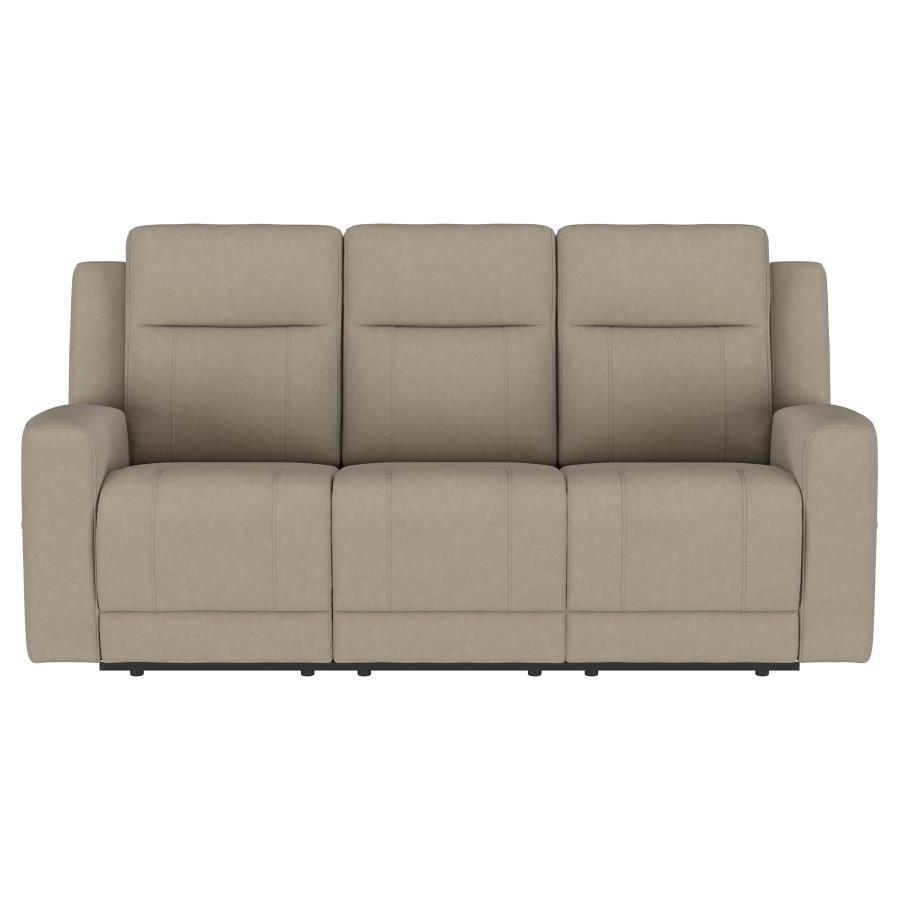 Brentwood - Upholstered Motion Reclining Sofa Coaster Fine Furniture