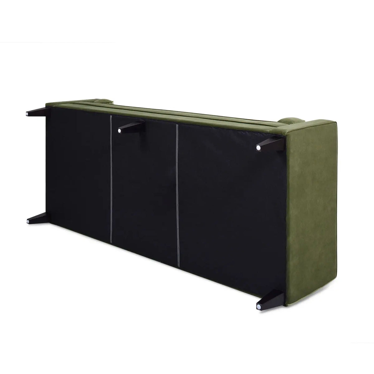 Nicholi - Mid-Century Modern Sofa - Olive Green Jennifer Taylor Home