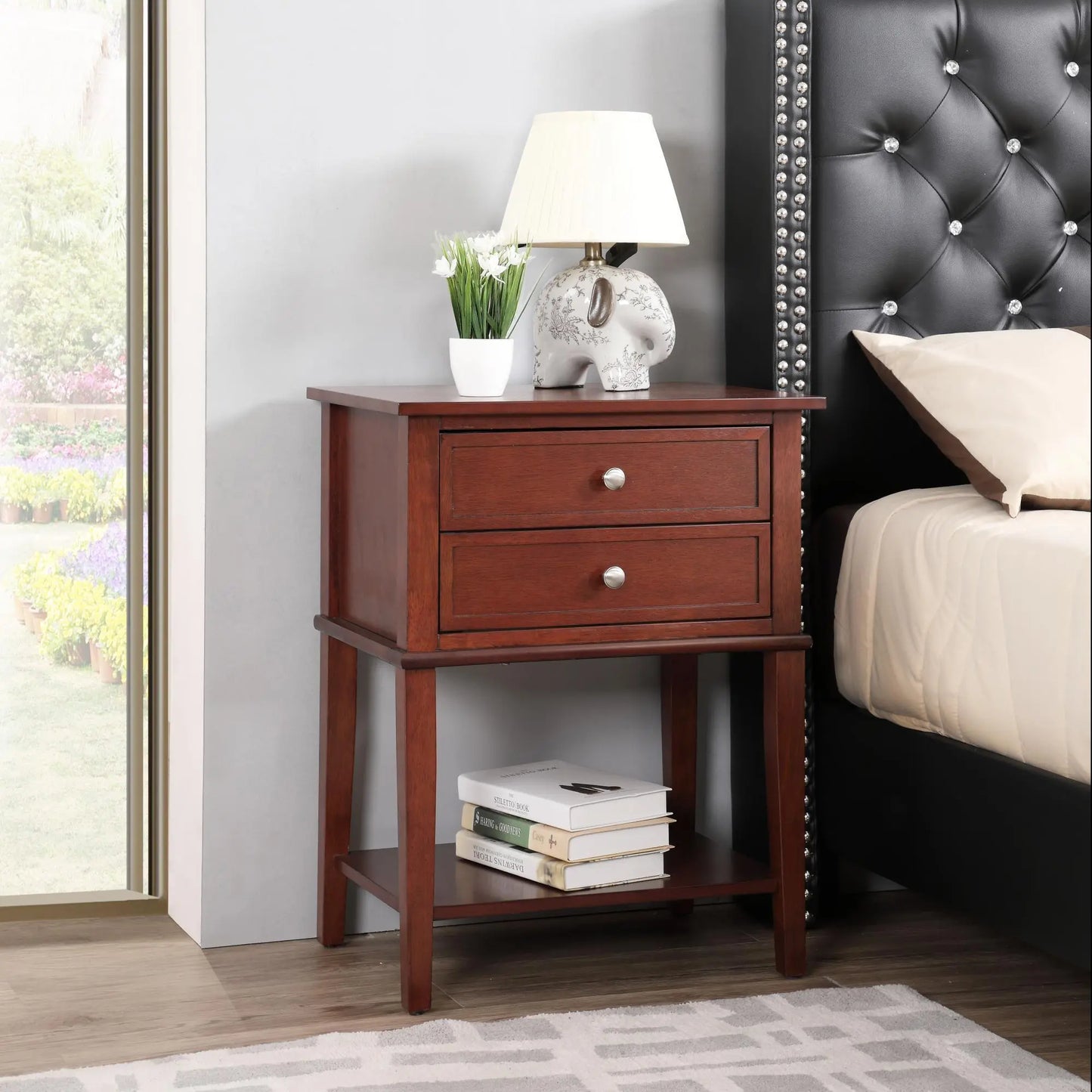Vibrant Contemporary Nightstand Glory Furniture