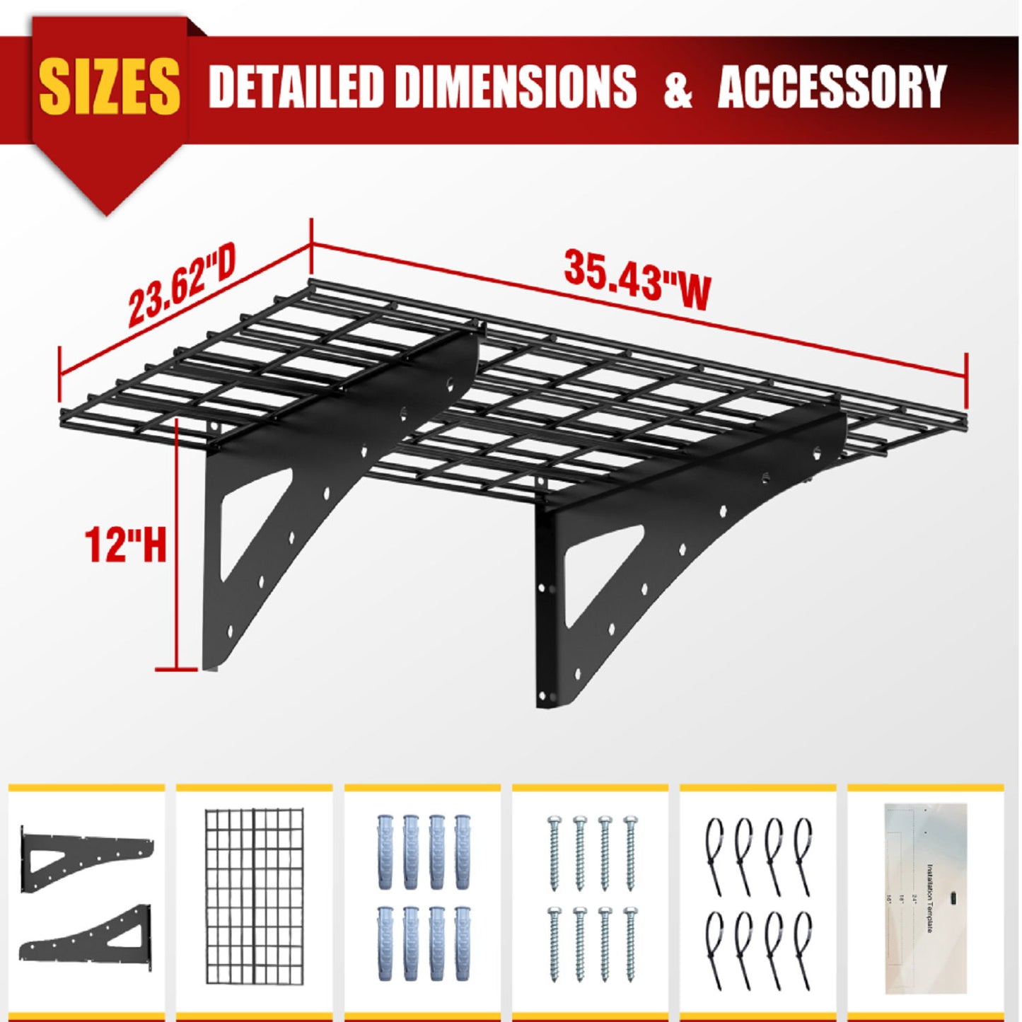 Wall Mounted Shelf For Garage Daily Nest