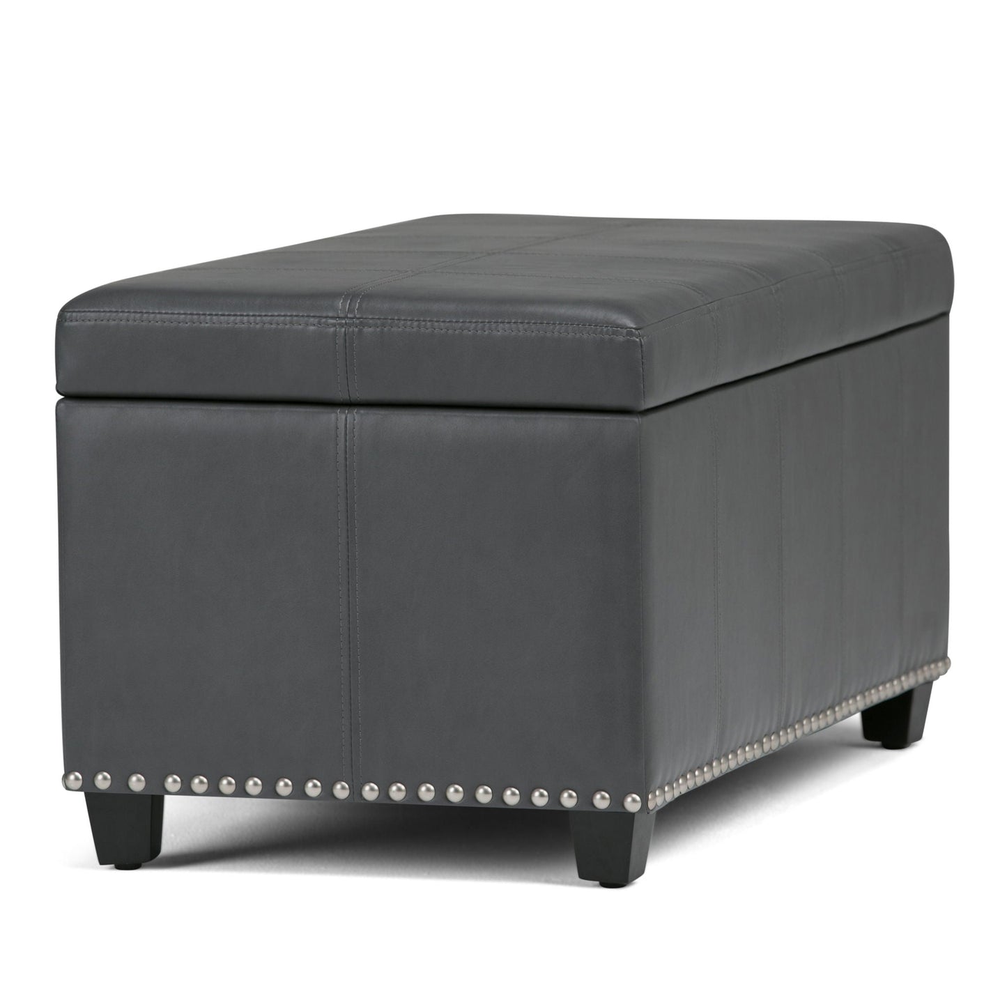 Amelia - Transitional Storage Ottoman Bench Simpli-Home