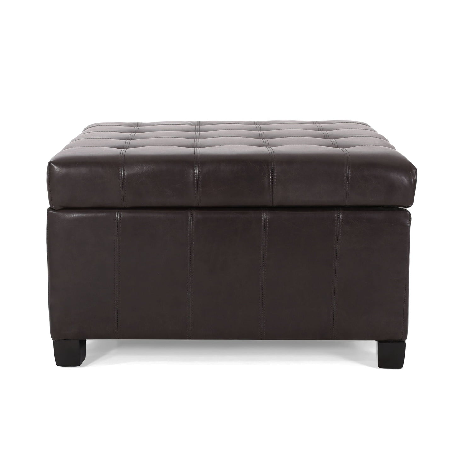 Isabella - Contemporary Ottoman With Storage Noble House