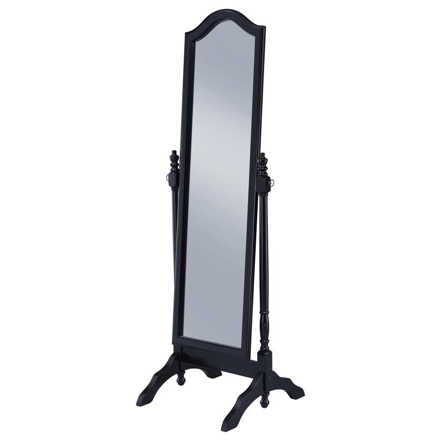 Cabot - Wood Adjustable Length Cheval Mirror CoasterEveryday