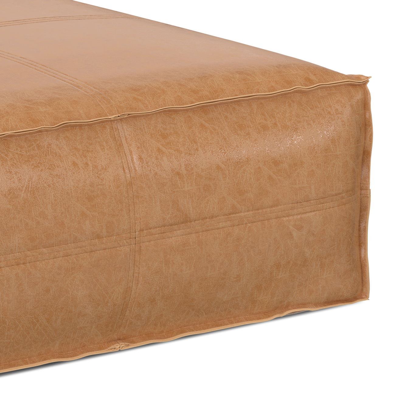 Brody - Large Square, Coffee Table Pouf Simpli-Home