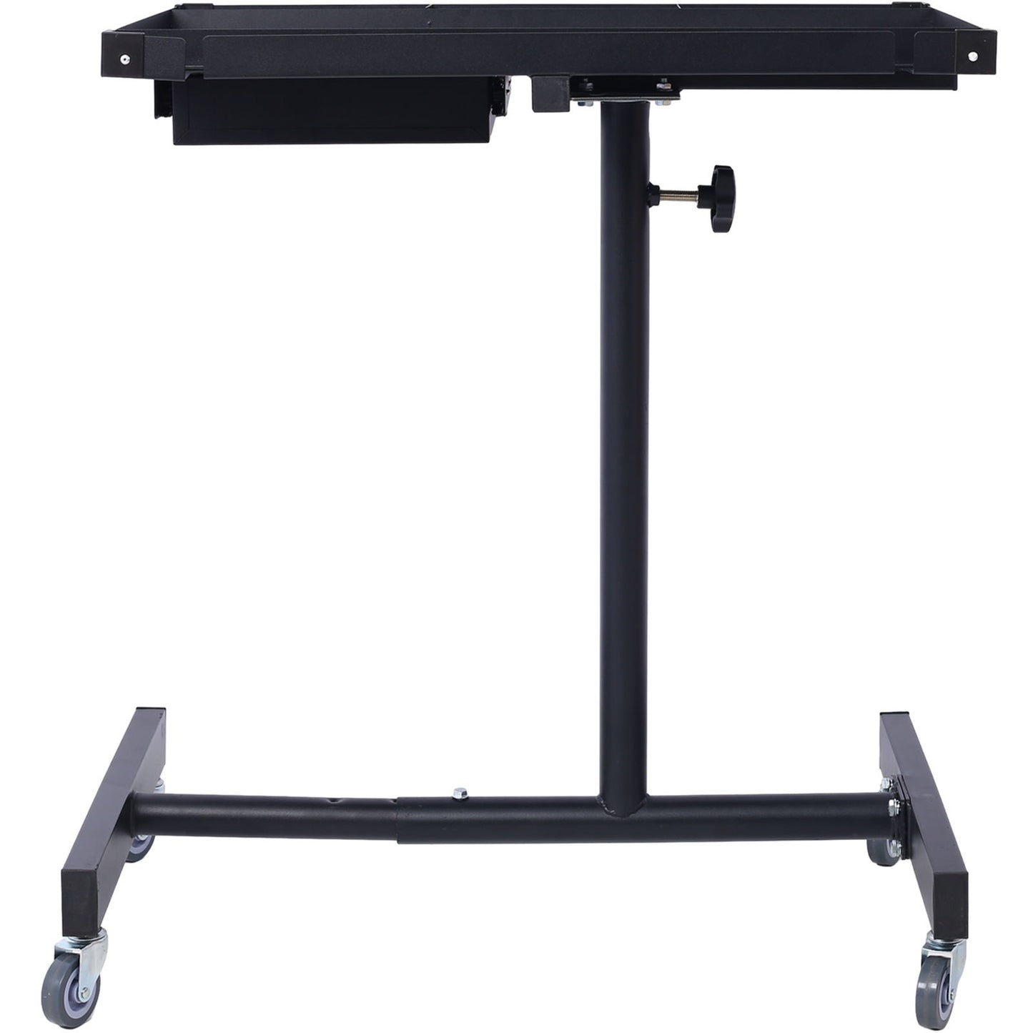 Adjustable Tear Down Work Table With Drawer For Garages, Repair Shops, And Diy, Portable, (4) 2.5" Swivel Casters, 220 Pound Capacity, Rubber Corners, Heavy Duty Steel Home Essentials