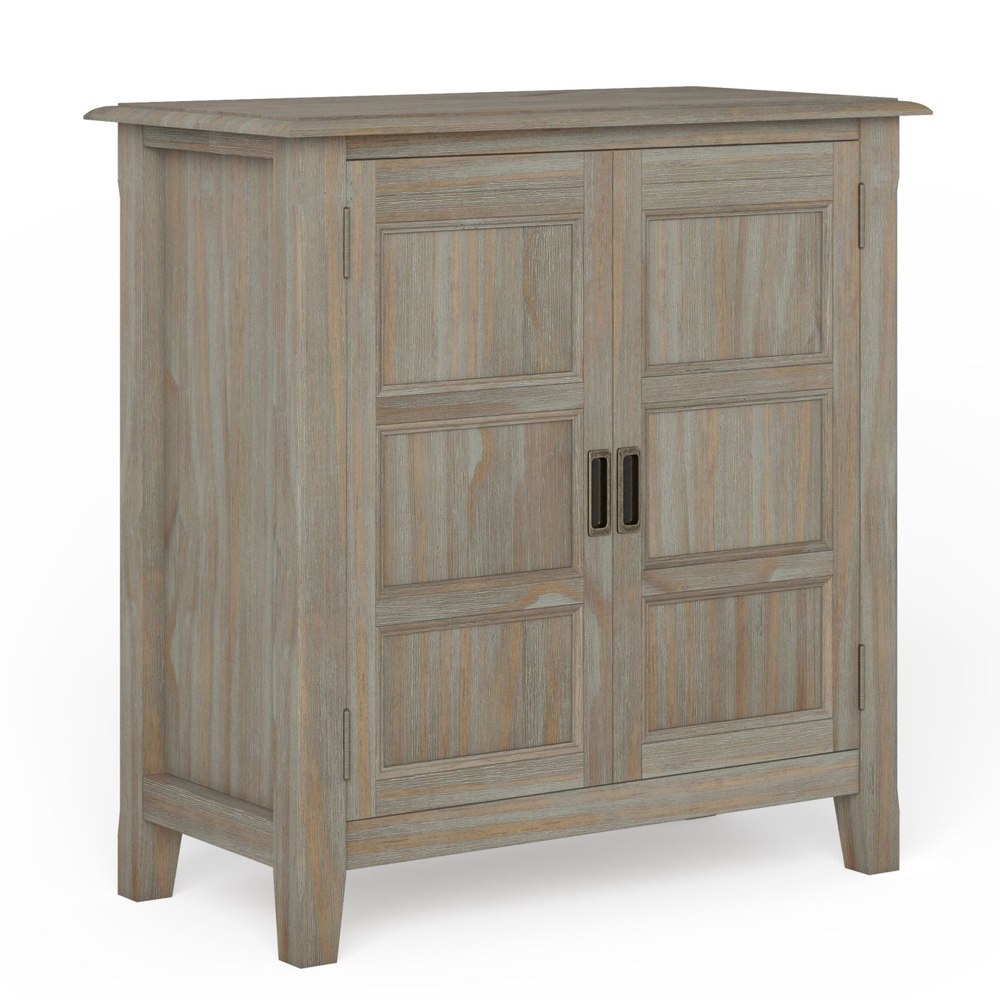 Burlington - Handcrafted Low Storage Cabinet Simpli-Home