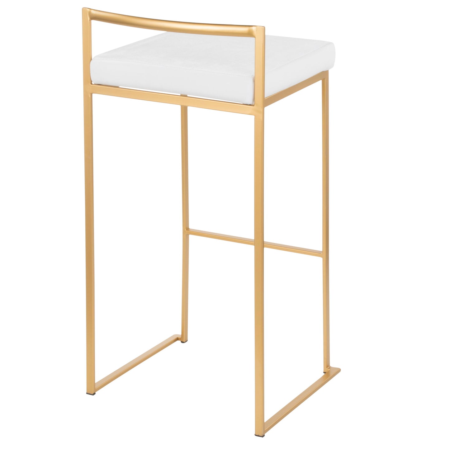 Fuji - Contemporary / Glam & Quality Construction Barstool Lumi Source